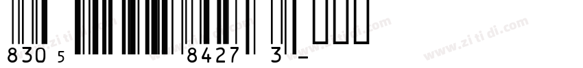 IDAutomationSOCRb De字体转换